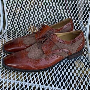 Stacy Adams Kemper Wingtip Oxford Dress Shoes Mens Size 10.5